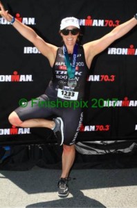 santa rosa half ironman finisher pic